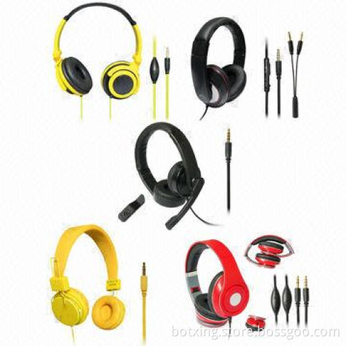 Shining Star Headphones with Customized Printing